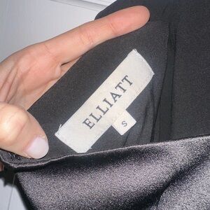 Elliatt Black Satin Garment